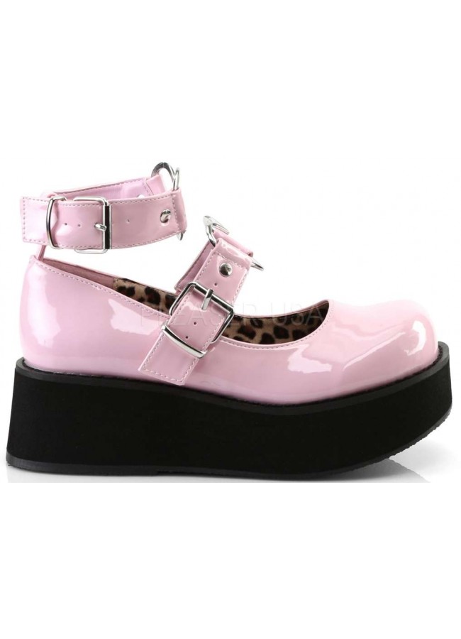 platform mary janes demonia