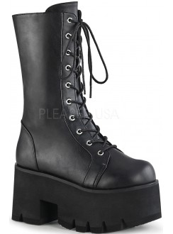 biker platform boots