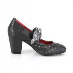 Bat Strap Vivika Wingtip Pumps