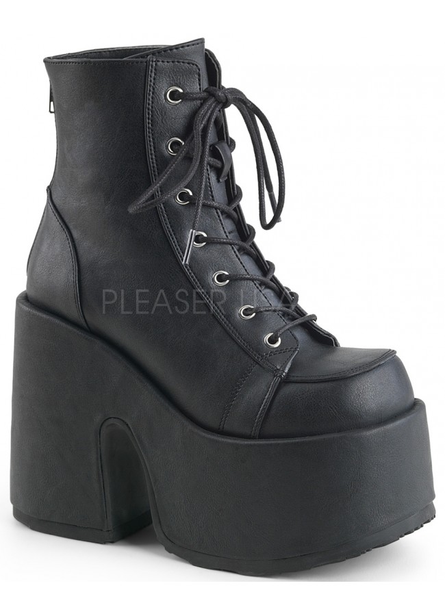 platform black boots goth