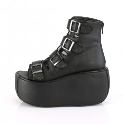 Violet Peep-Toe Ankle Boots for Women