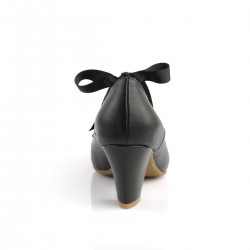 Wiggle Vintage Style Mary Jane Shoes in Black