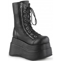 Bear Black Matte Womens Platform Boots