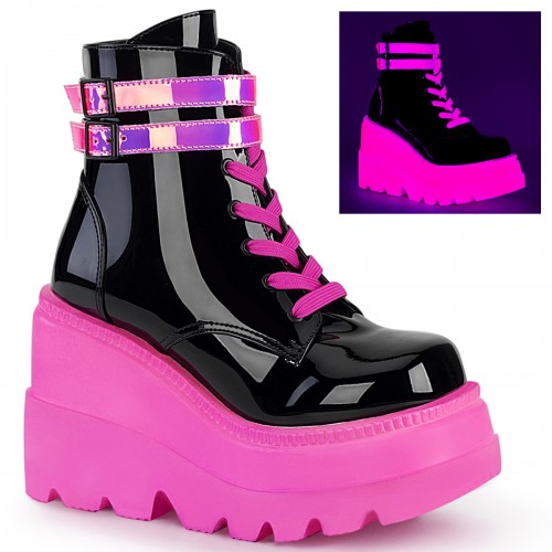 Enigma mega platform neon boots deals