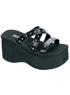 Funn Studded Flatform Slide