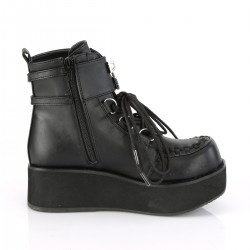 Sprite Black Womens Ankle Boots