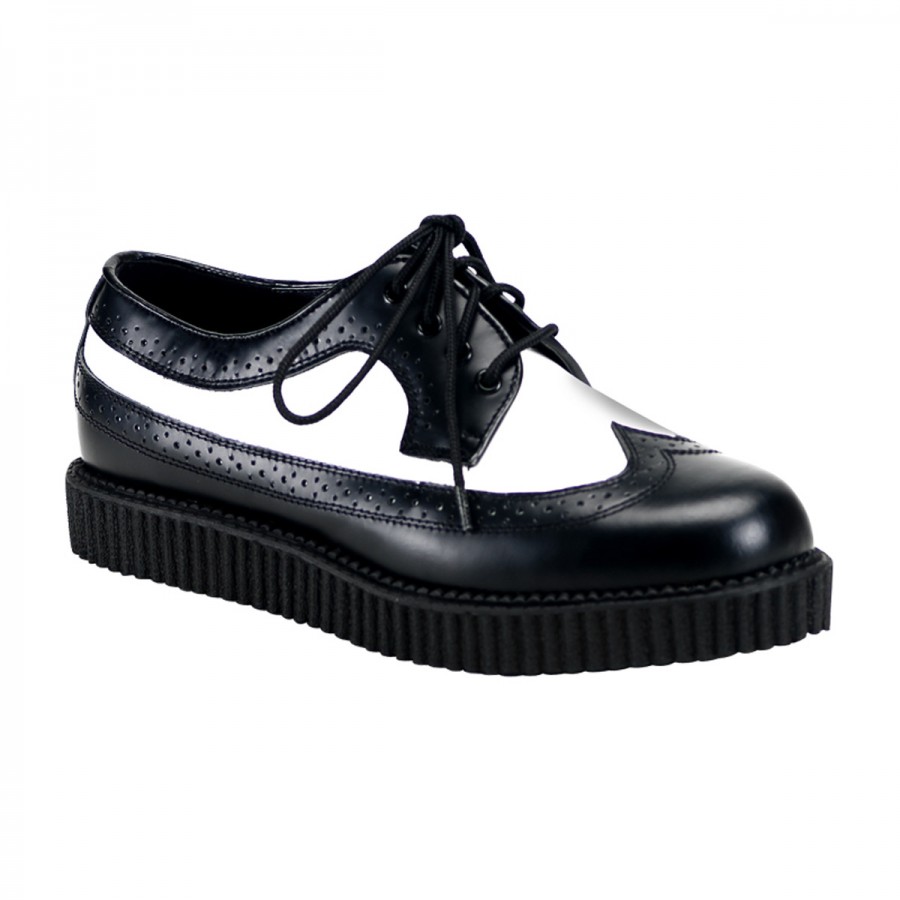 Rockabilly Mens Leather Creeper