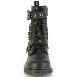 Chained Bolt Mens Combat Mid-Calf Boots