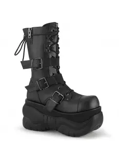 Boxer Unisex Platform Mid-Calf Boots