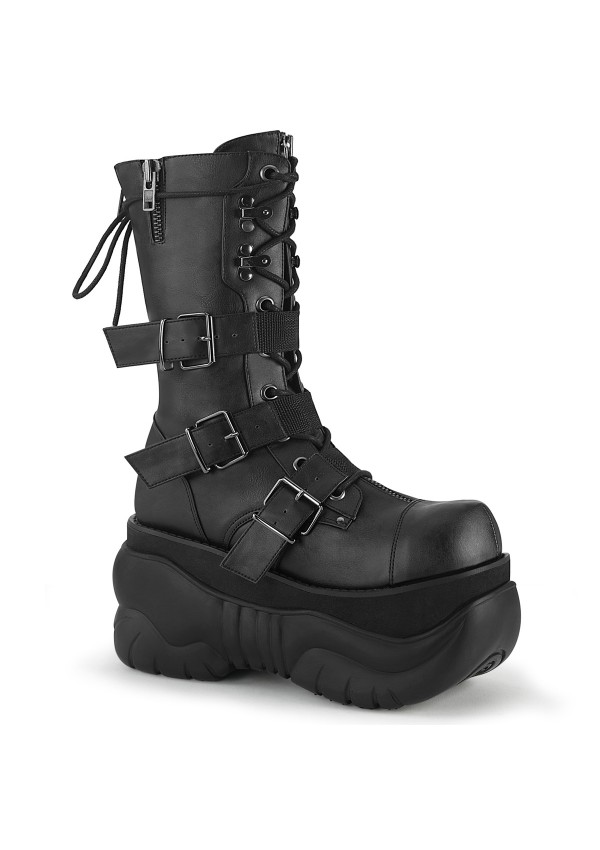 Boxer Unisex Platform Mid-Calf Boots