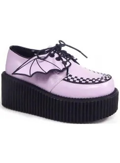 Pink Bat Wing Creepers for Women