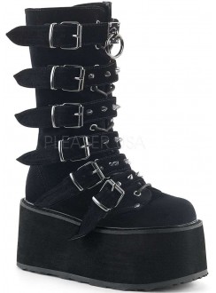 Emo girl platform boots ( white )