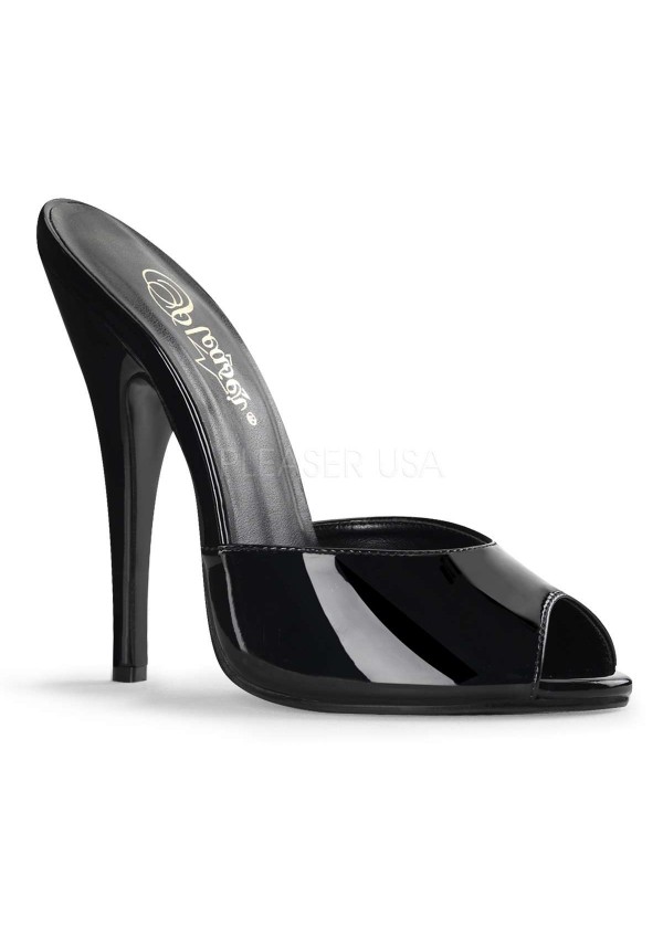 Domina High Heel Peep Toe Slide