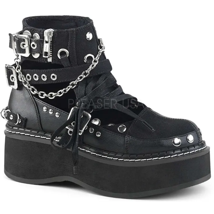 low platform boots