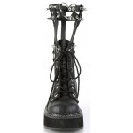 Emily Heart Cage Calf High Womens Boots