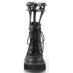 Emily Heart Cage Calf High Womens Boots