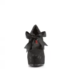 Black Lace Demon Elegant Mary Jane
