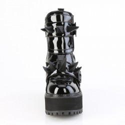 Assault-72 Patent Ankle Boots