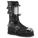 Gravedigger Mens Spiked Ankle Boots