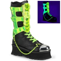 Gravedigger Mens Cyber Goth Boots