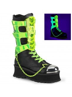 Gravedigger Mens Cyber Goth Boots