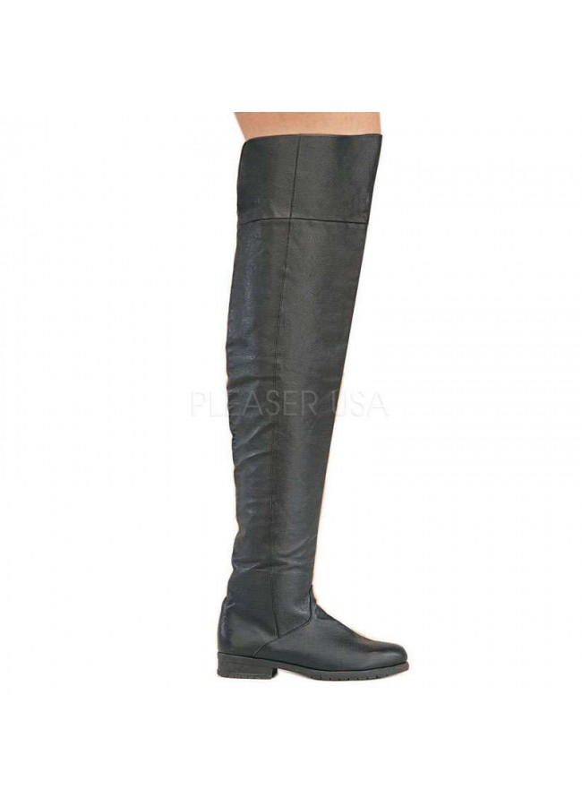 womens flat pirate boots