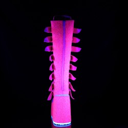 Swing Pink Glitter Women's Platform Boot