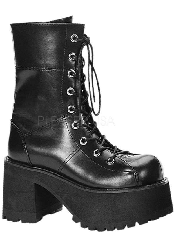 Ranger Womens Platform Combat Boots