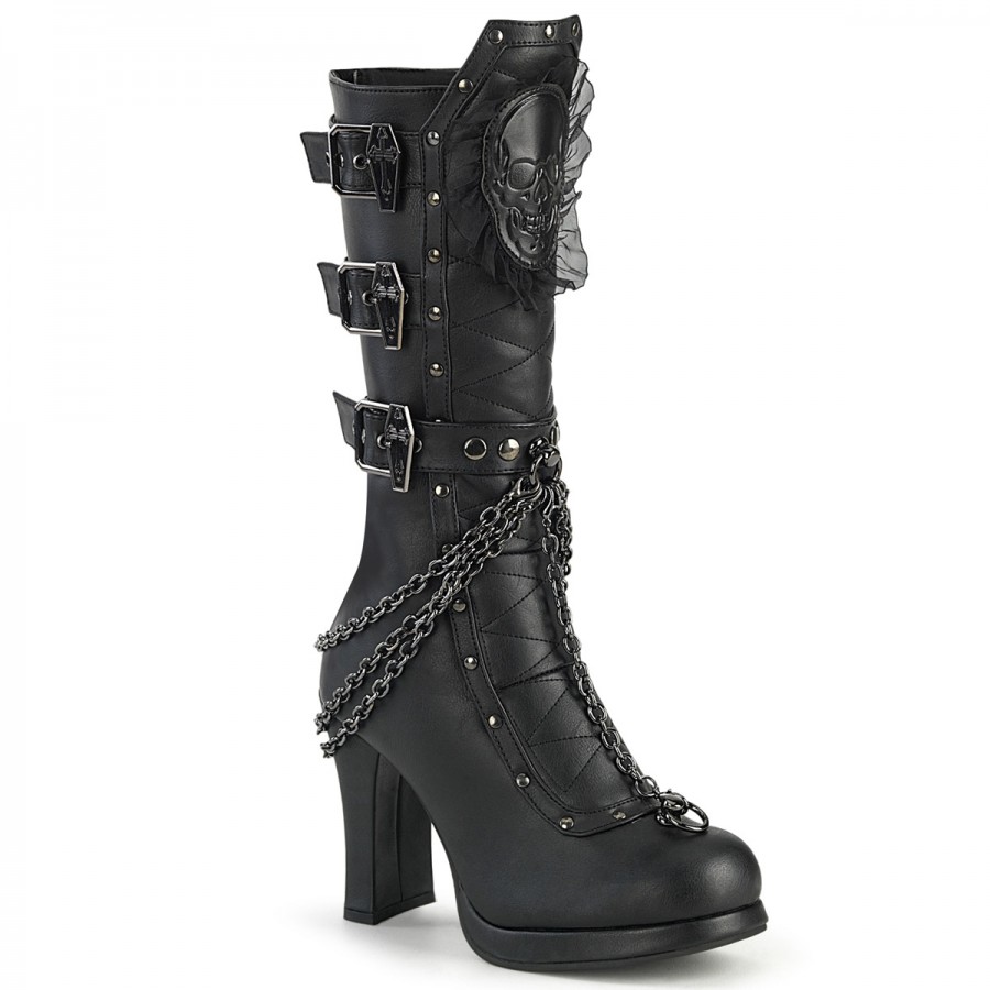 Gothic skull boots outlet