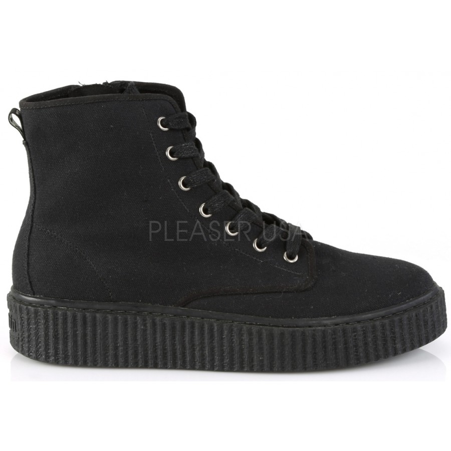 Demonia sneaker boots top