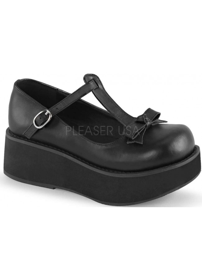 mary jane platform shoes black