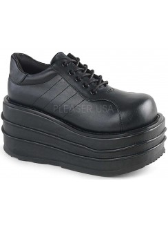 Tempo Unisex Faux Leather Platform Sneaker
