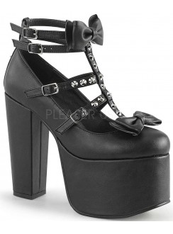 Torment T-Strap Platform Mary Jane Pump