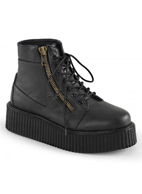 Platform Lace Up Front Creeper Bootsie