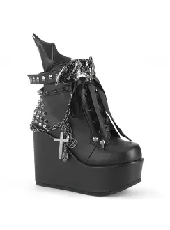 Poison Vampire Hunter Gothic Ankle Boots