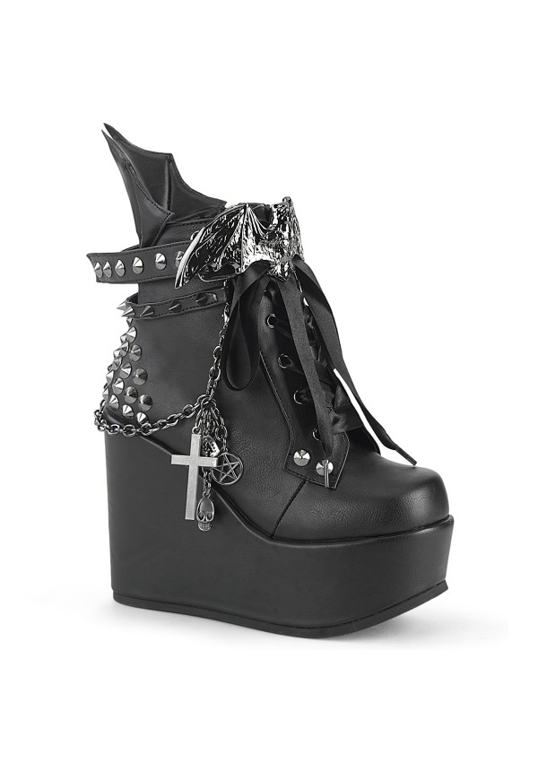 Poison Vampire Hunter Gothic Ankle Boots