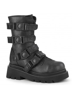 Renegade Womens Black Combat Boots