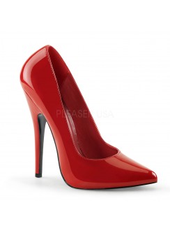 Classic Red Heel 6 Inch High Pump