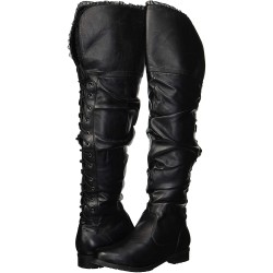 Tyra Low Heel Over the Knee Pirate Boots for Women