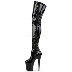 Flamingo Thigh High 8 Inch Heel Boot | Lady Gaga Grammy Boots