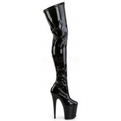 Flamingo 8 Inch Heel Thigh High Platform Boots