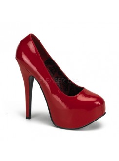 Teeze Red Platform Pump