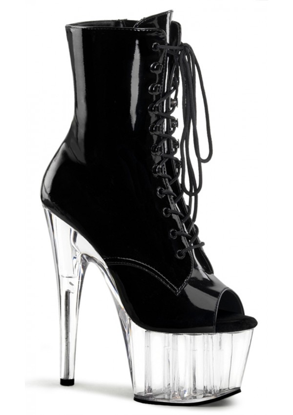 Peep Toe Adore Platform Granny Ankle Boots