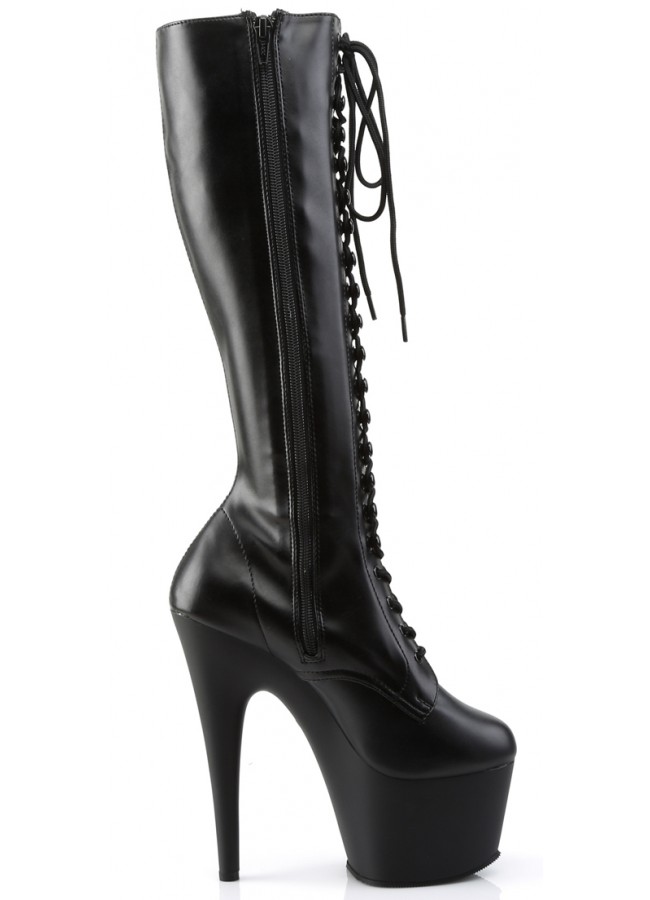 Adore Knee High Platform Granny Boot | Gothic Boots for Women