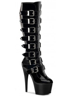 Buckled Adore Knee High Platform Boots