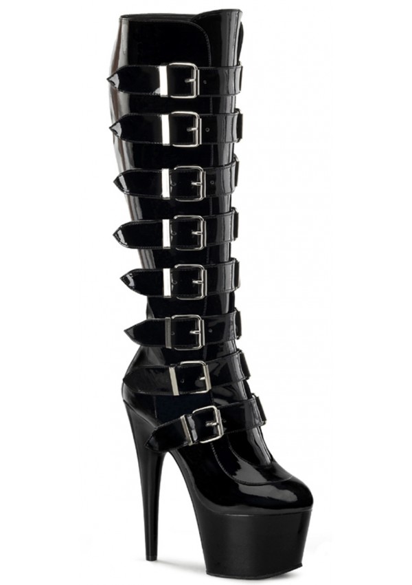 Buckled Adore Knee High Platform Boots