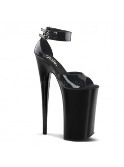 Black Ankle Strap 10 Inch Beyond Sandal