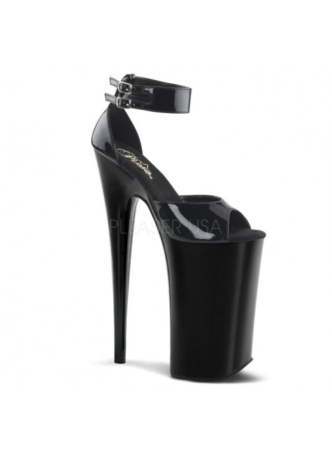 Black Ankle Strap 10 Inch Beyond Sandal
