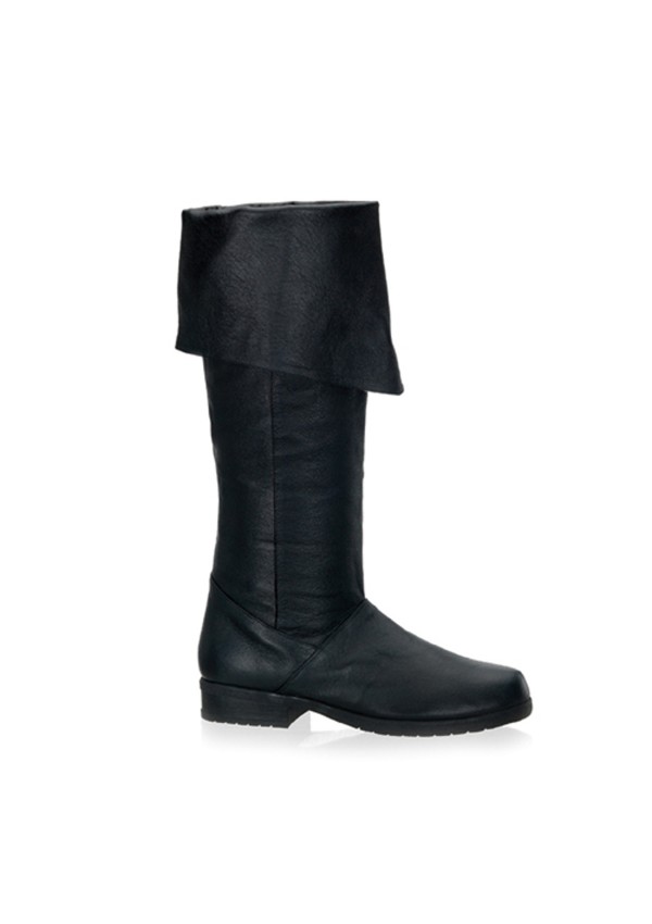 Maverick Unisex Flat Knee High Pirate Boots