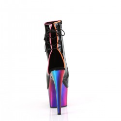 Rainbow Platform High Heel Ankle Boots